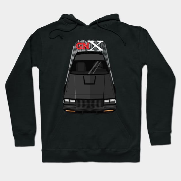 Buick Regal GNX 1987 - black Hoodie by V8social